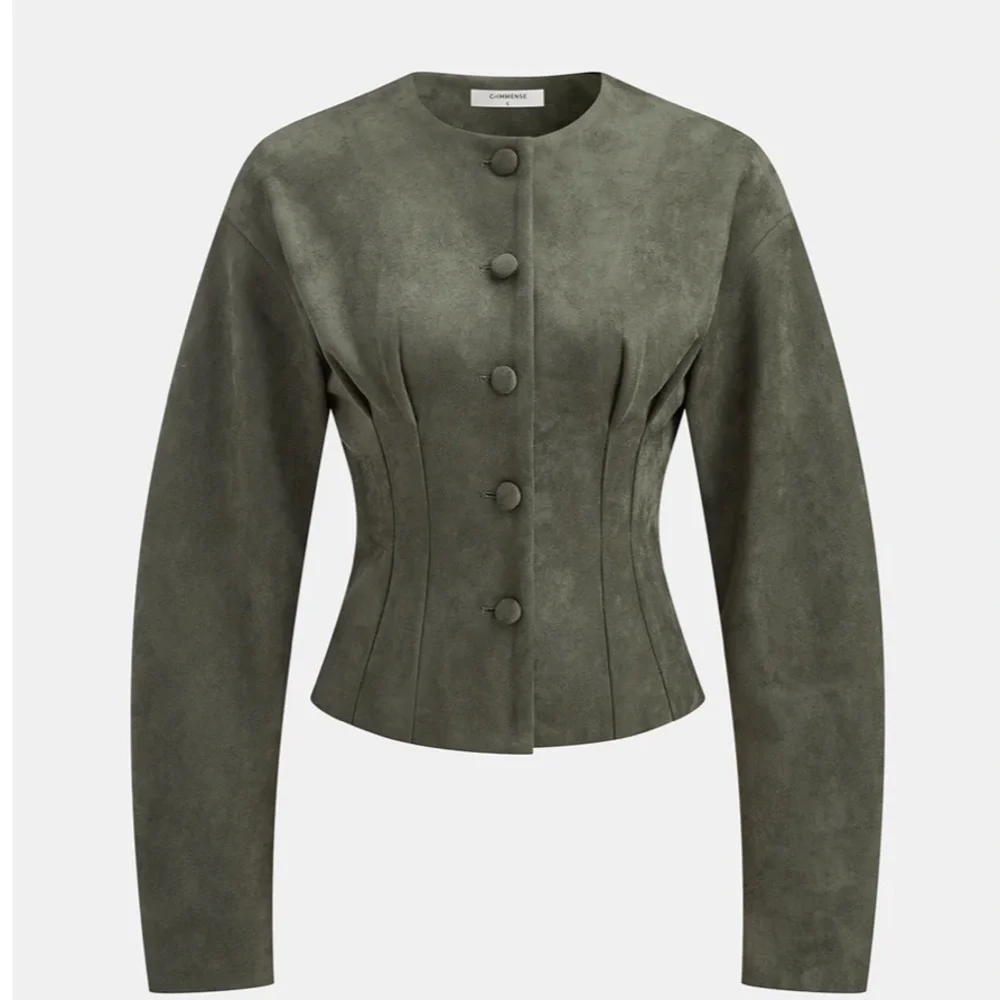 Women's Olive Green Jacket - Picture 1 of 3